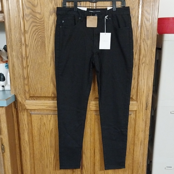 KanCan NWT Women's XL Sz 13 Sparrow Denim Jeans Black High Rise Skinny Stretch